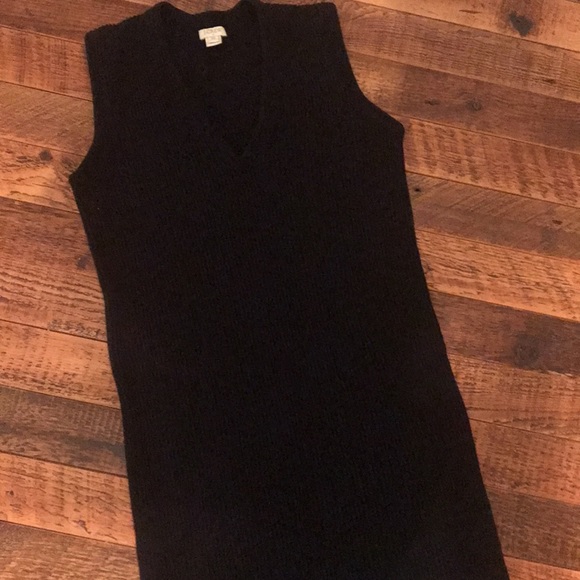I.Crew Factory cotton ribbed sweater dress - Picture 4 of 5
